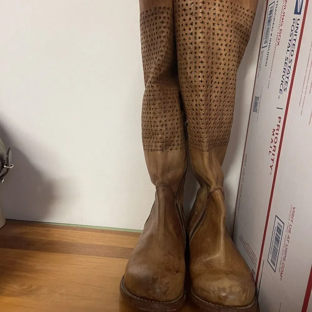 Bed Stu Driftwood Cambridge Riding boots 8